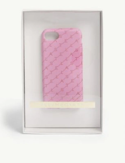 Shop Stella Mccartney Monogram Iphone 7/8 Case In Pink