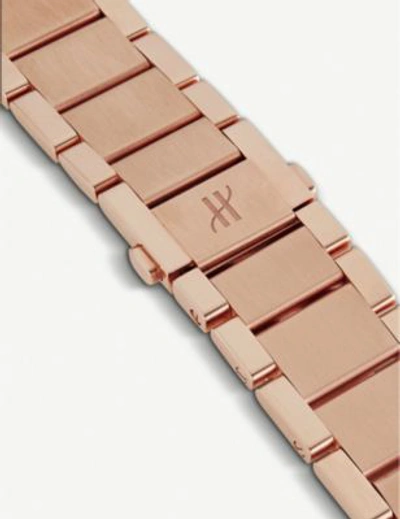 Shop Hublot 568.ox.891p.ox.1204 Classic Fusion 18ct Rose-gold And Diamond Watch In Rose Gold