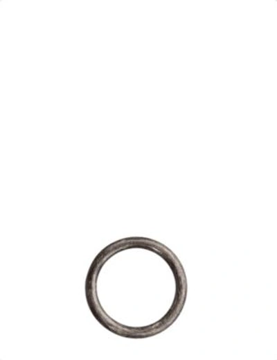 Shop Annoushka Hoopla 18ct White-gold Small Hoop Pendant