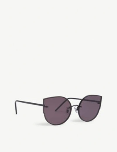 Shop Gentle Monster Amiadam Cat Eye-frame Sunglasses In Black