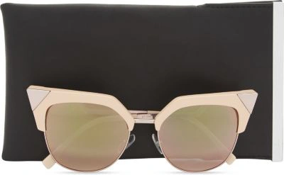 Shop Fendi Ff0149 Square-frame Sunglasses In Pink