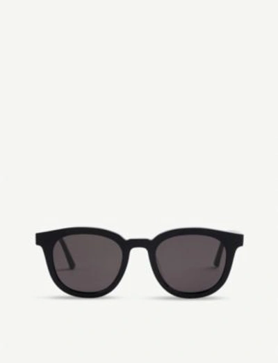 Shop Gentle Monster Key West Acetate Sunglasses In Black
