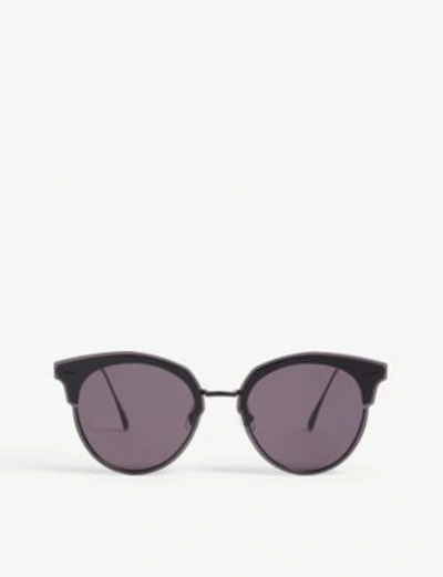 Shop Gentle Monster Tool Cat Eye-frame Sunglasses In Black
