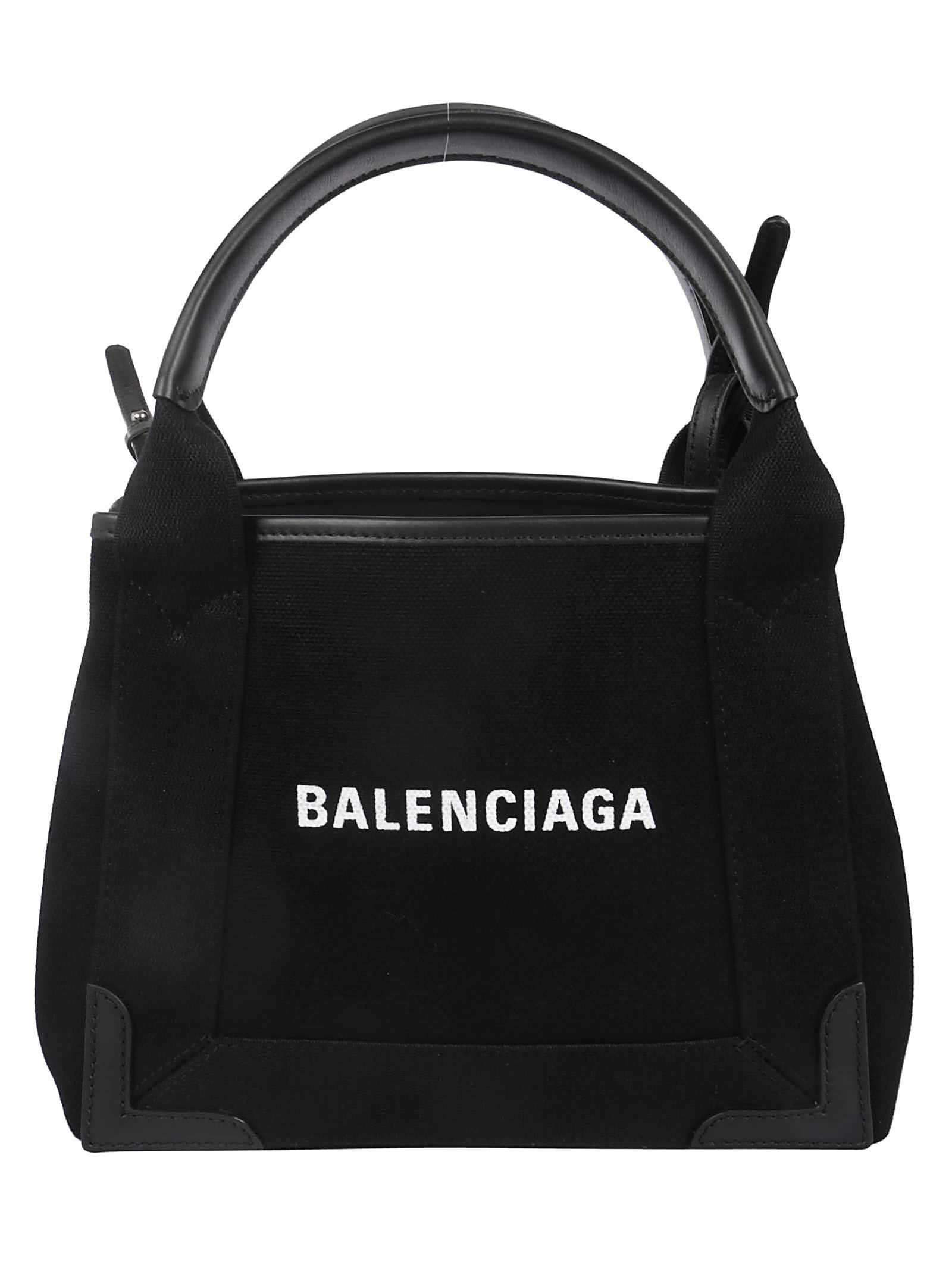 balenciaga cabas xs leather