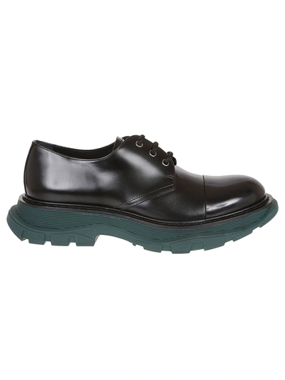 Shop Alexander Mcqueen Classic Derby Shoes In Blk Camouflage