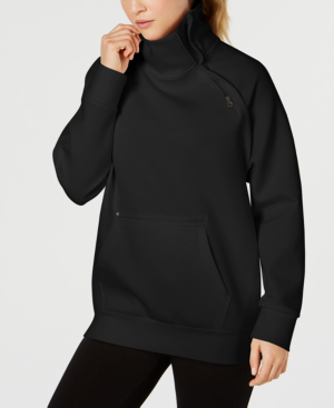 nike mock neck zip pullover