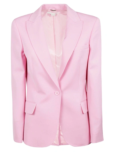 Shop Stella Mccartney Single Breasted Blazer In Basic