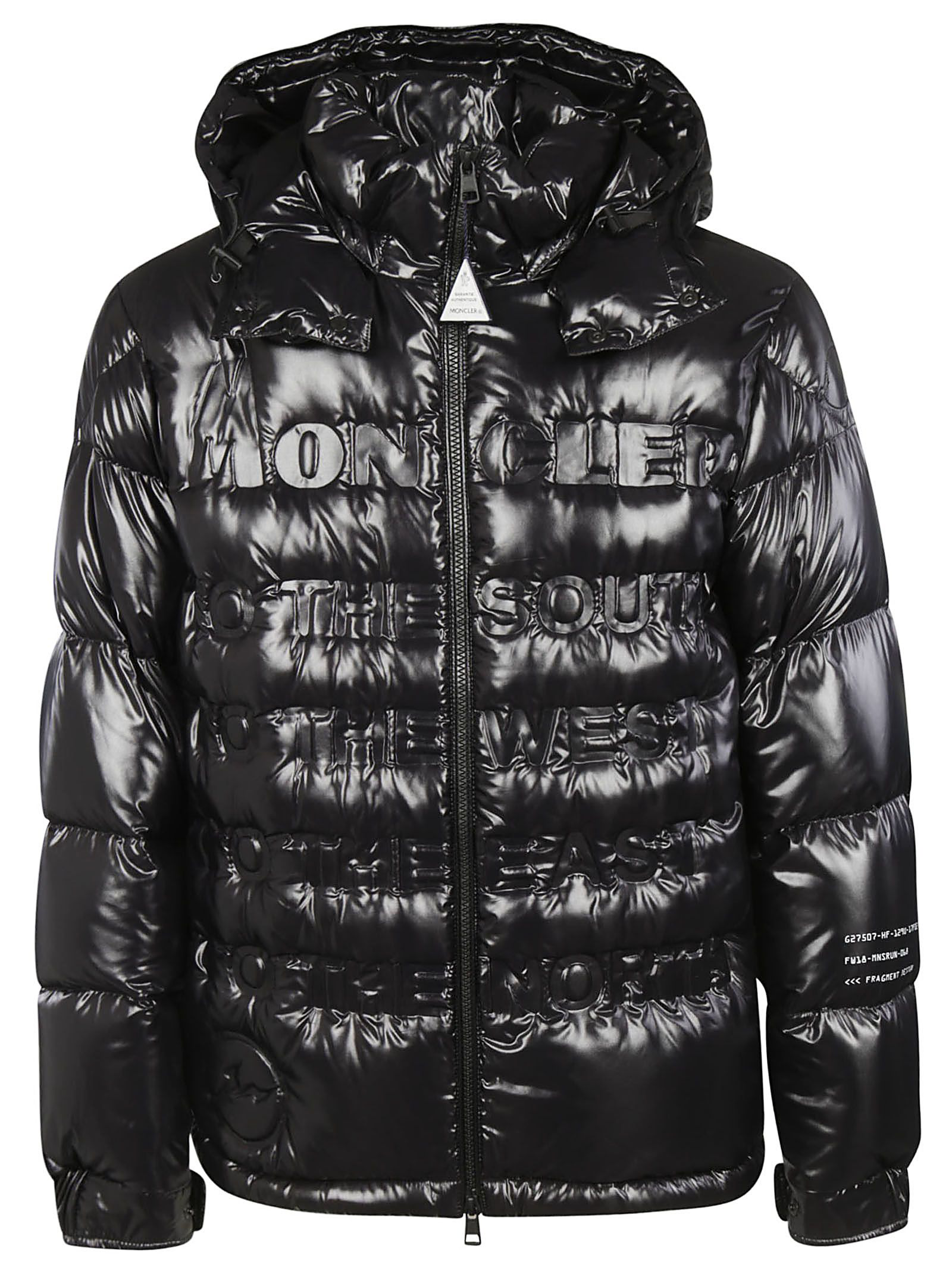 Moncler Quilted Jacket In 999 | ModeSens
