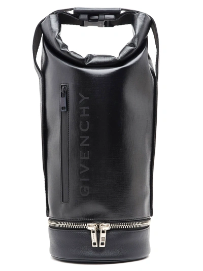 Shop Givenchy Jaw Bag In Black