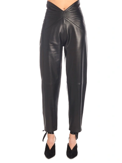 Shop Attico Pants In Black