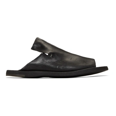 Shop Officine Creative Black Kimolos 1 Sandals In Nero