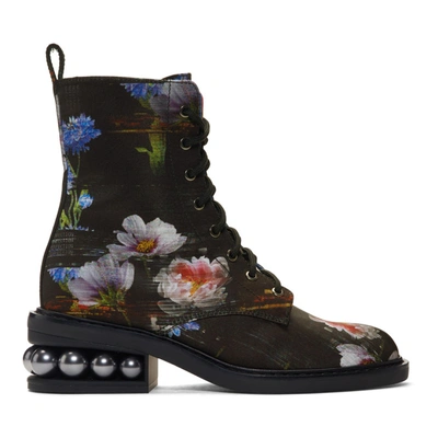 Shop Nicholas Kirkwood Black Perfection Boots In Un3 Perfect