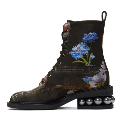 Shop Nicholas Kirkwood Black Perfection Boots In Un3 Perfect