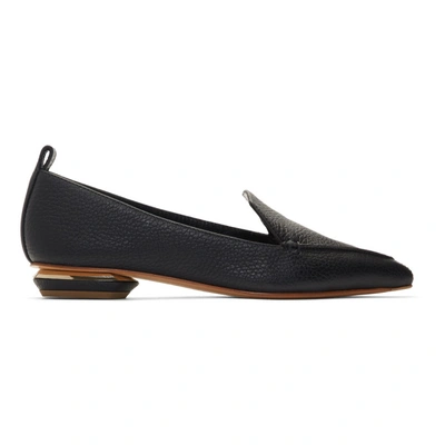 Shop Nicholas Kirkwood Black Beya Loafers In N99 Black