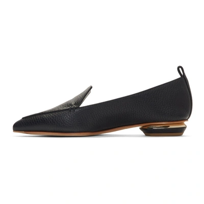 Shop Nicholas Kirkwood Black Beya Loafers In N99 Black