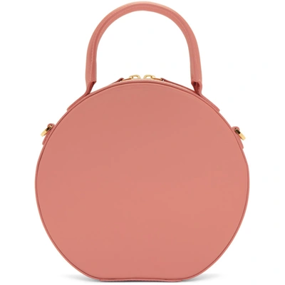 MANSUR GAVRIEL 粉色圆形斜挎包