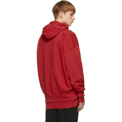 Shop Vetements Red Secret Society Hoodie