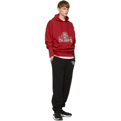 Shop Vetements Red Secret Society Hoodie