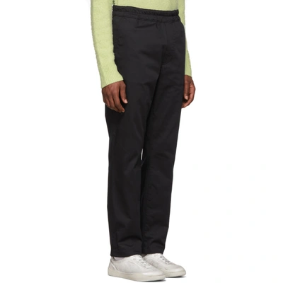 Shop Acne Studios Black Paco Sporty Trousers