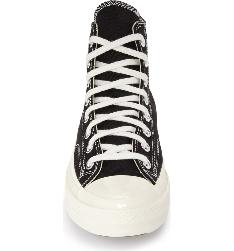 Comme Des Garcons Play Play X Converse Chuck Taylor Hidden Heart High Top Sneaker In 1 Black Modesens