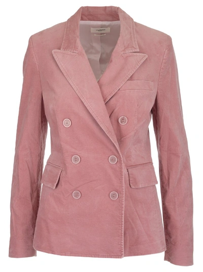 Shop Isabel Marant Étoile Alsey Blazer In Pink