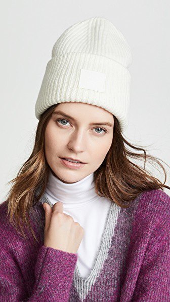 acne studios pansy n face beanie