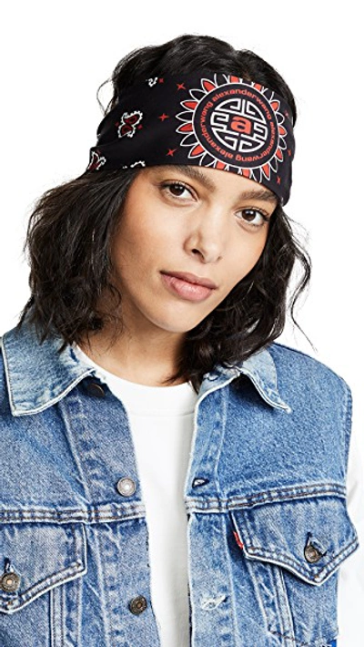 Shop Alexander Wang Bandana Hat In Red