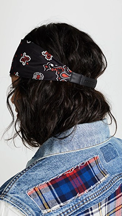 Shop Alexander Wang Bandana Hat In Red