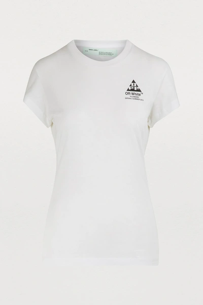 Shop Off-white Logo T-shirt In White / Black