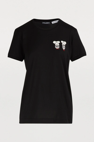 Shop Dolce & Gabbana Designers Chef T-shirt In Black