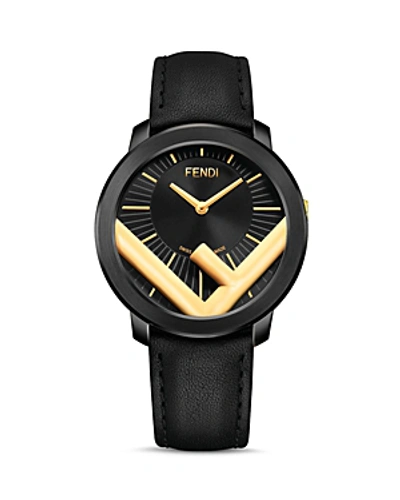 Shop Fendi Run Away Watch, 41mm In Black