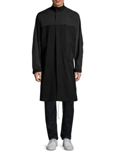 Shop 3.1 Phillip Lim Lightweight Longline Parka In Black