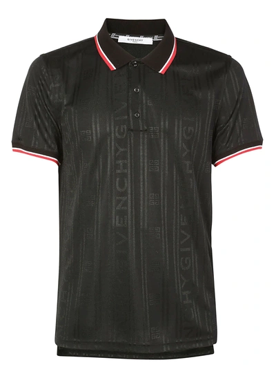 Shop Givenchy Polo Shirt In Black