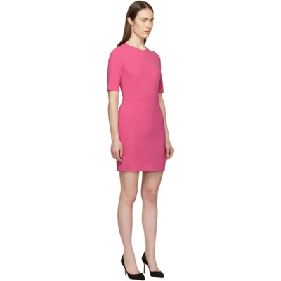 Shop Dolce & Gabbana Dolce And Gabbana Pink Fitted Dress In F0733 Pink