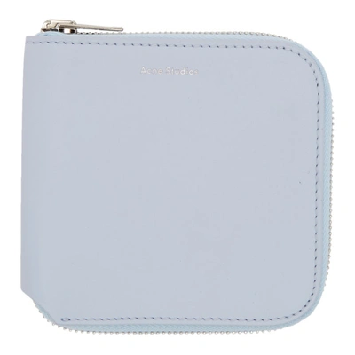 Shop Acne Studios Blue Csarite S Wallet In Pale Blue