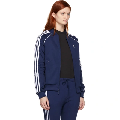 Adidas Originals Women's Originals Superstar Track Jacket, Blue In Dark Blue  | ModeSens