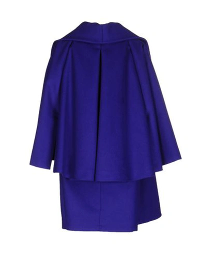 Shop Dsquared2 Coat In Purple