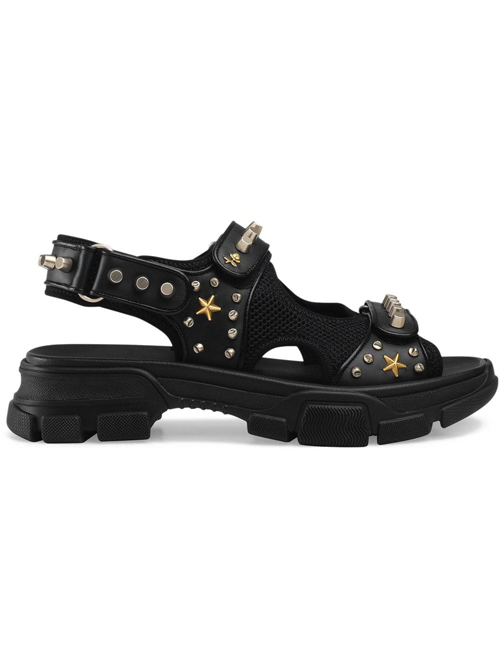 gucci studded sandals