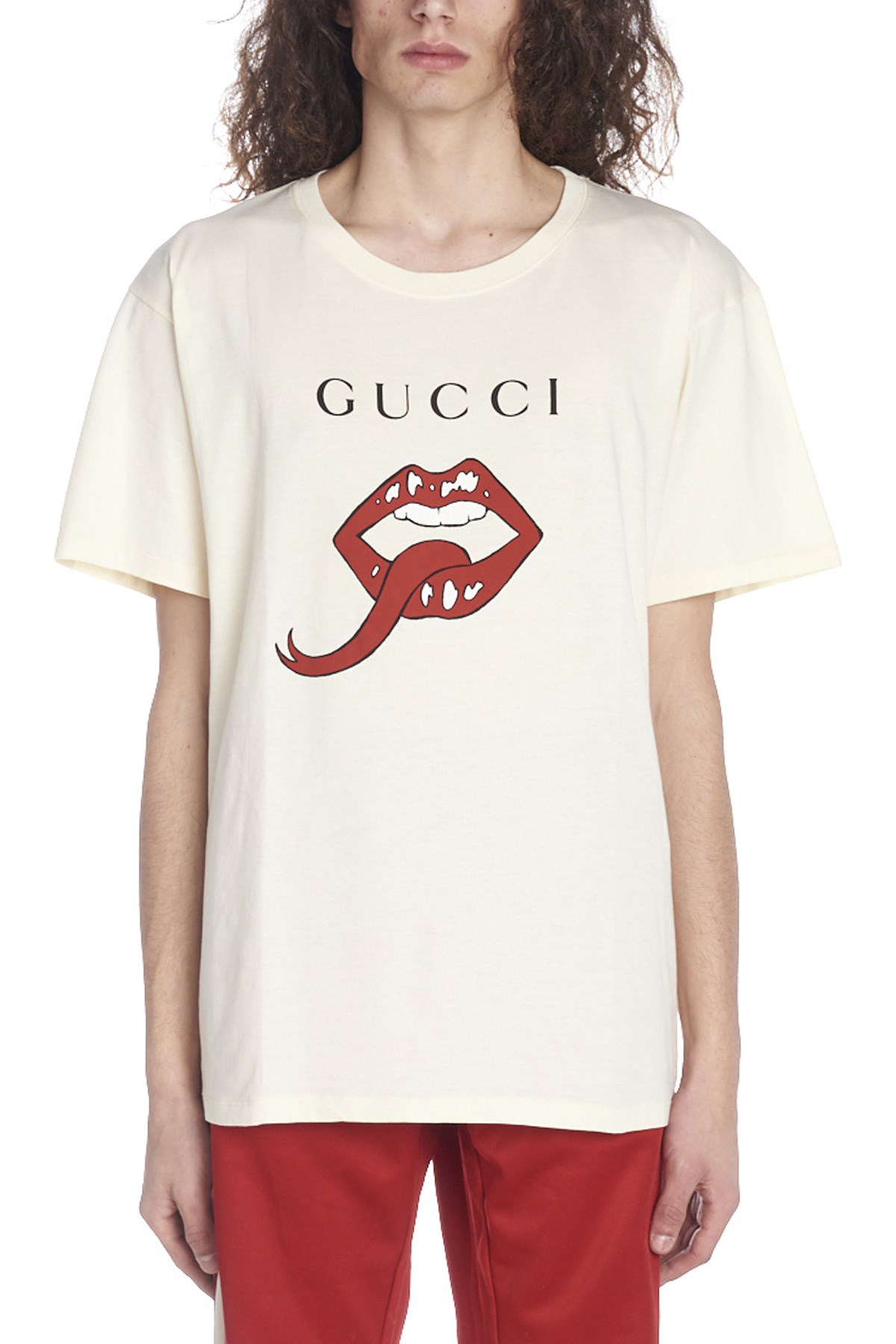 gucci tongue t shirt