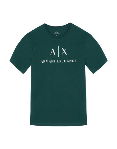 Armani Exchange T-shirts In Green 