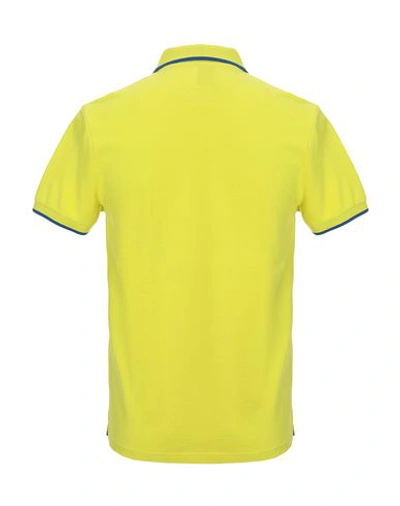Shop North Sails Polo Shirt In Yellow