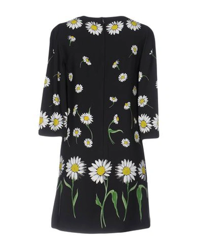 Shop Dolce & Gabbana Woman Short Dress Black Size 0 Viscose