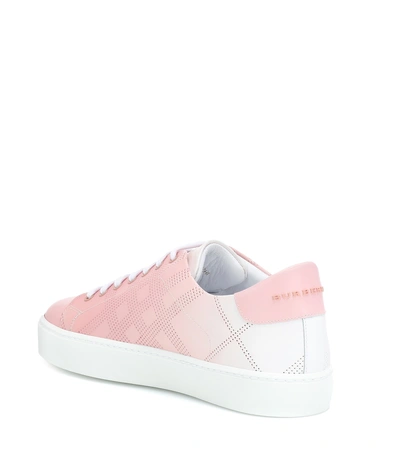 Burberry Women's Westford Low-top Sneakers In Pink | ModeSens