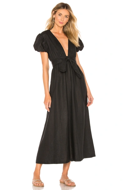 Shop Mara Hoffman Savannah Dress In Black