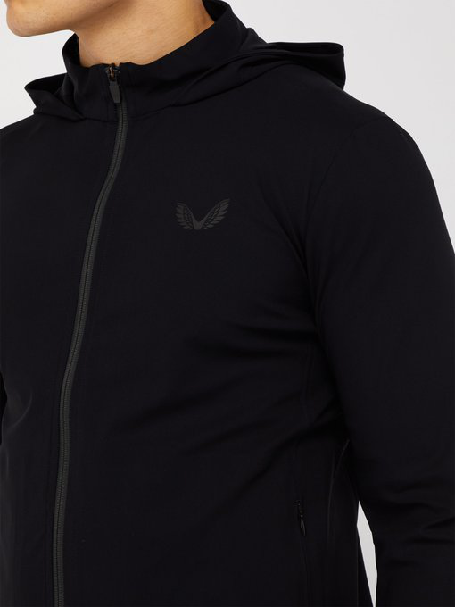 Castore Rix Hooded Jacket In Black | ModeSens