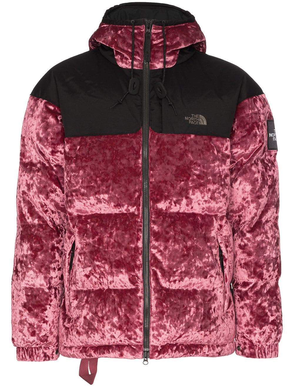 north face feather jacket