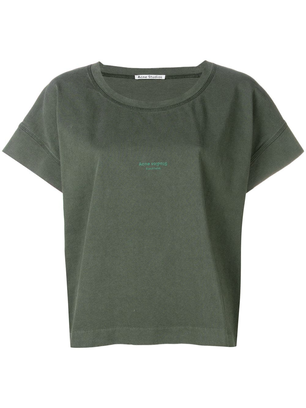 acne studios green t shirt