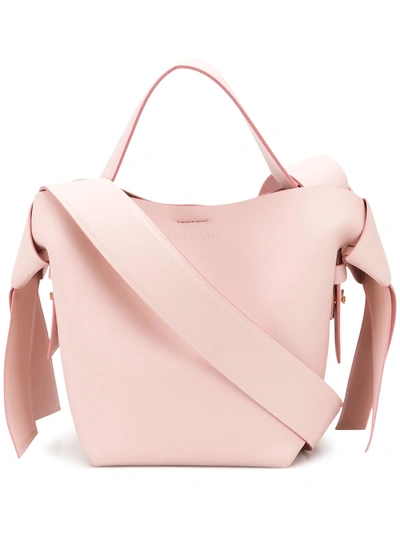 Shop Acne Studios Musubi Mini Shoulder Bag - Pink