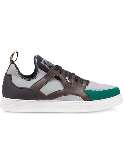 Shop Fendi Low-top Sneakers - Grey