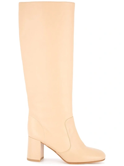 Shop Maryam Nassir Zadeh Lune Boots - Neutrals